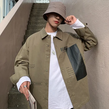 Autumn New Tooling Shirt Men Retro Fashion Printed Casual Shirt Man Streetwear Wild Loose Long-sleeved Shirt Male Clothes M-5XL
Autumn New Tooling Shirt Men Retro Fashion Printed Casual Shirt Man Streetwear Wild Loose Long-sleeved Shirt Male Clothes M-5XL