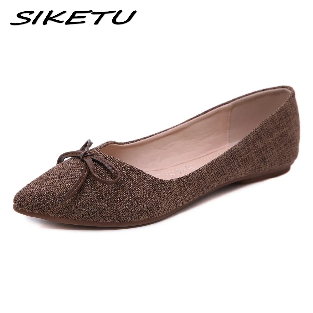 SIKETU 2019 Loafers Women Flat Casual Shoes Woman Fashion Bow-knot Slip on Pointed toe Soft Driving Boats Oxford Shoes for Women
SIKETU 2019 Loafers Women Flat Casual Shoes Woman Fashion Bow-knot Slip on Pointed toe Soft Driving Boats Oxford Shoes for Women