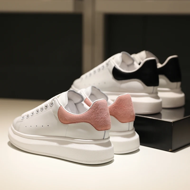 2019 Shoes Women Sneakers Women Platform Sneakers White Sneakers Ladies Shoes Dames Shoes Leather Flat Platform 5CM Heels
2019 Shoes Women Sneakers Women Platform Sneakers White Sneakers Ladies Shoes Dames Shoes Leather Flat Platform 5CM Heels