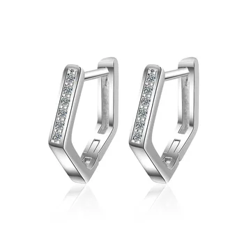 925 Sterling Silver Hypoallergenic Geometric Stud Earring for Women Girl Earrings Wedding Jewelry Gift Brincos eh932
925 Sterling Silver Hypoallergenic Geometric Stud Earring for Women Girl Earrings Wedding Jewelry Gift Brincos eh932