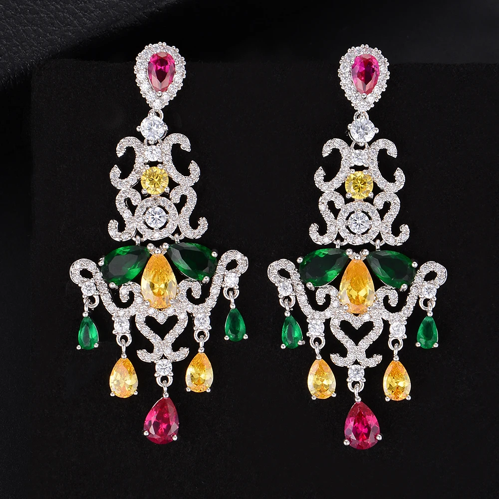 SisCathy New Unique Women Dubai Bridal Cubic Zirconia Earrings Big Original Insect Pendant Statement Earrings Fashion Jewelry
SisCathy New Unique Women Dubai Bridal Cubic Zirconia Earrings Big Original Insect Pendant Statement Earrings Fashion Jewelry