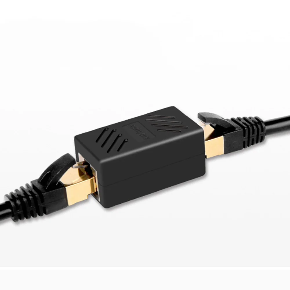 1 Pack Ethernet Cable Extender Adapter Female to Female RJ45 Coupler ethernet cable coupler LAN connector inline Cat7/Cat6/Cat5
1 Pack Ethernet Cable Extender Adapter Female to Female RJ45 Coupler ethernet cable coupler LAN connector inline Cat7/Cat6/Cat5