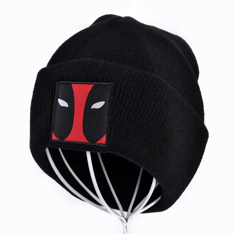 New Hot Men Women Winter Warm Beanies Hat Deadpool Hat Beanie Soft Hip Hop Black Warm Heros Knitted Caps For Men Women
New Hot Men Women Winter Warm Beanies Hat Deadpool Hat Beanie Soft Hip Hop Black Warm Heros Knitted Caps For Men Women