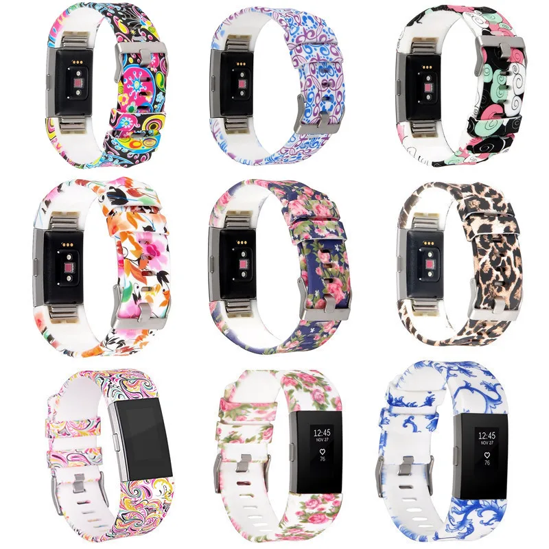 NEW Replacement Painted Strap Bracelet Soft Silicone Watch Band Wrist Strap For Fitbit Charge 2 Band Charge 2 Heart Rate Smart
NEW Replacement Painted Strap Bracelet Soft Silicone Watch Band Wrist Strap For Fitbit Charge 2 Band Charge 2 Heart Rate Smart