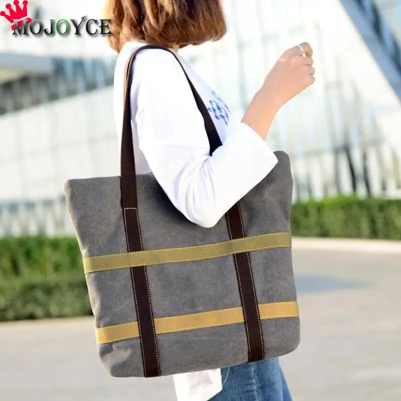 Retro Zipper Women Girls Canvas Shoulder Bags Vintage Shopping Handbags Ladies Casual Totes
Retro Zipper Women Girls Canvas Shoulder Bags Vintage Shopping Handbags Ladies Casual Totes