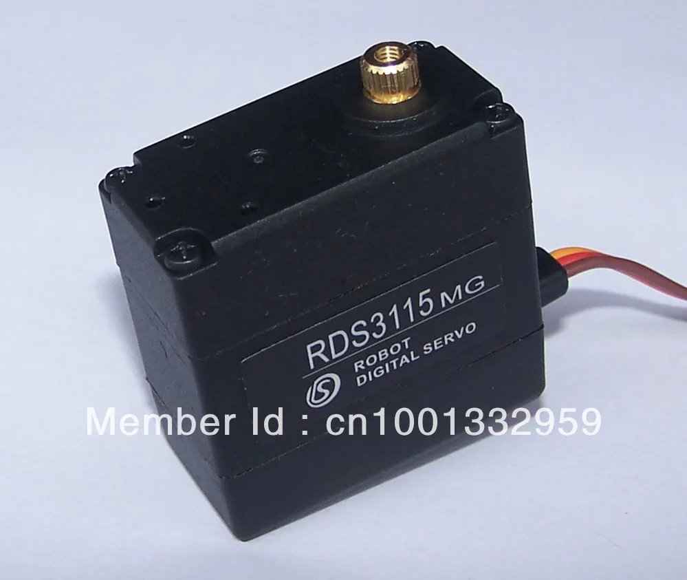 5pcs robot servp RDS3115 (no metal brackets,) Torque 15kg/cm Metal gear Digital servo +Free shipping
5pcs robot servp RDS3115 (no metal brackets,) Torque 15kg/cm Metal gear Digital servo +Free shipping