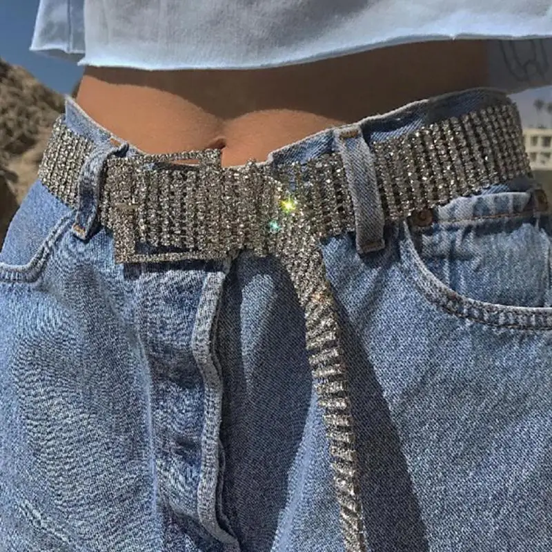 Luxury Women Shiny Belt Waist Chain Crystal Diamond Waistband Full Rhinestone Belt For Dress Pants
Luxury Women Shiny Belt Waist Chain Crystal Diamond Waistband Full Rhinestone Belt For Dress Pants