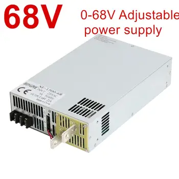 

2500W 68V Power Supply 0-68V Adjustable Power 68VDC AC-DC 0-5V Analog Signal Control SE-2500-68 Power Transformer 68V 37A