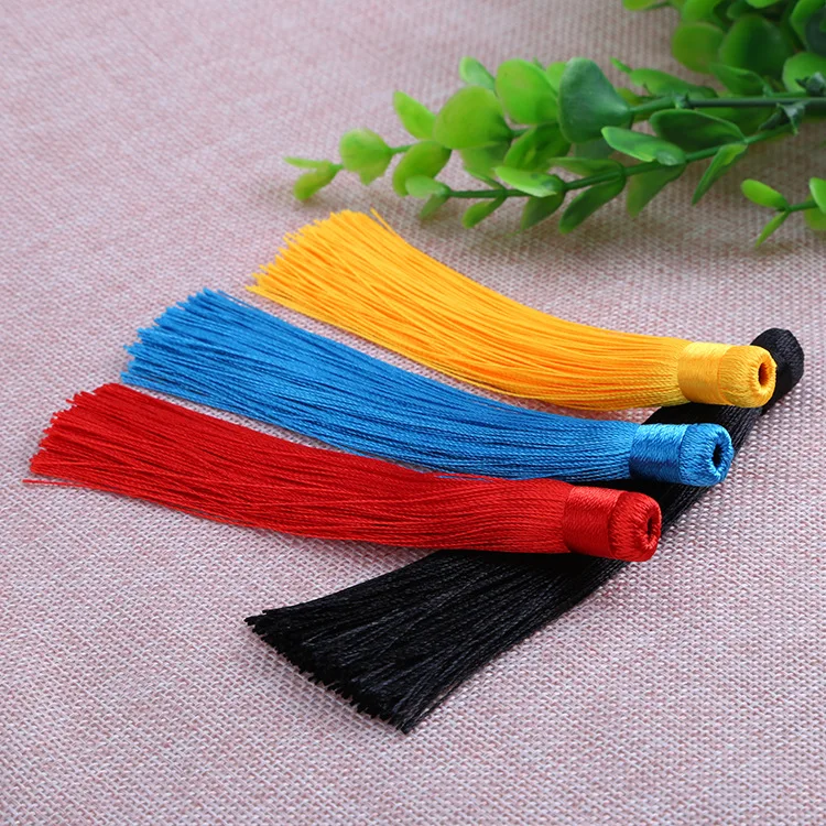10pcs/lot 12CM Mixed Cotton Silk Tassels Earrings Charm Pendant Satin Tassels for DIY Jewelry Making Findings Materials
10pcs/lot 12CM Mixed Cotton Silk Tassels Earrings Charm Pendant Satin Tassels for DIY Jewelry Making Findings Materials
