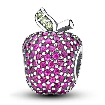 Authentic 925 Sterling Silver Charm Bead Fashion Apple Full Crystal Beads For Original Pandora Charm Bracelets & Bangles Jewelry
Authentic 925 Sterling Silver Charm Bead Fashion Apple Full Crystal Beads For Original Pandora Charm Bracelets & Bangles Jewelry