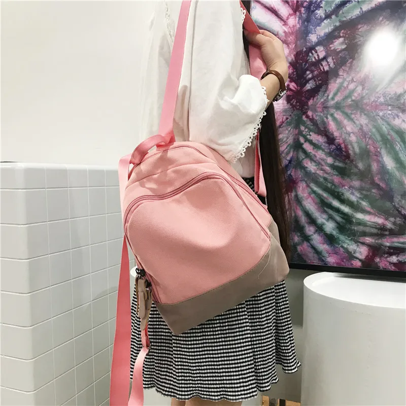 Canvas backpack girl cute shoulder bag mini wild small fresh art Japanese student travel bag new small bag summer W343
Canvas backpack girl cute shoulder bag mini wild small fresh art Japanese student travel bag new small bag summer W343