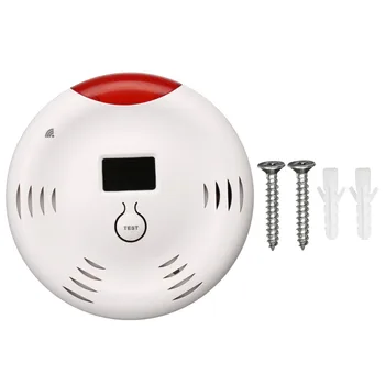 Smart Home 2.4G Wireless Wifi Smart Carbon Monoxide Detectors Home Security Sensor Support Tuya Smart Life App Remote Control
Smart Home 2.4G Wireless Wifi Smart Carbon Monoxide Detectors Home Security Sensor Support Tuya Smart Life App Remote Control