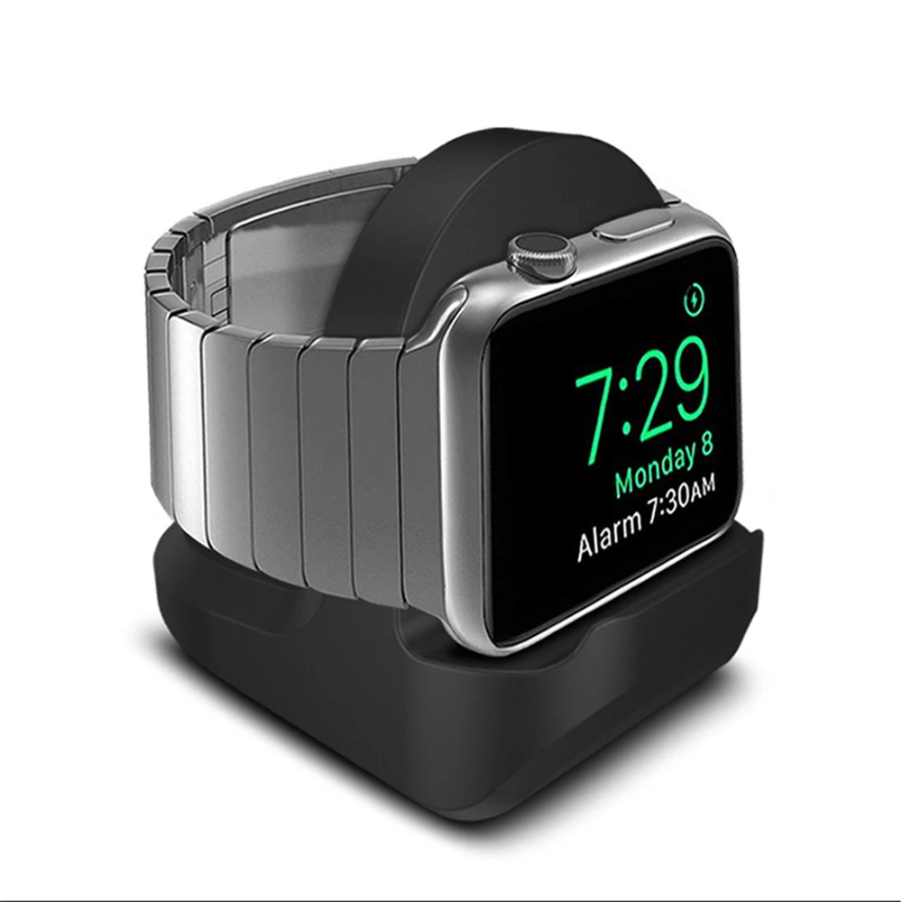 Compact Stand for Apple IWatch - Nightstand Mode Support Stand with integrated Cable Management Slot for Series 4/3/2/1
Compact Stand for Apple IWatch - Nightstand Mode Support Stand with integrated Cable Management Slot for Series 4/3/2/1