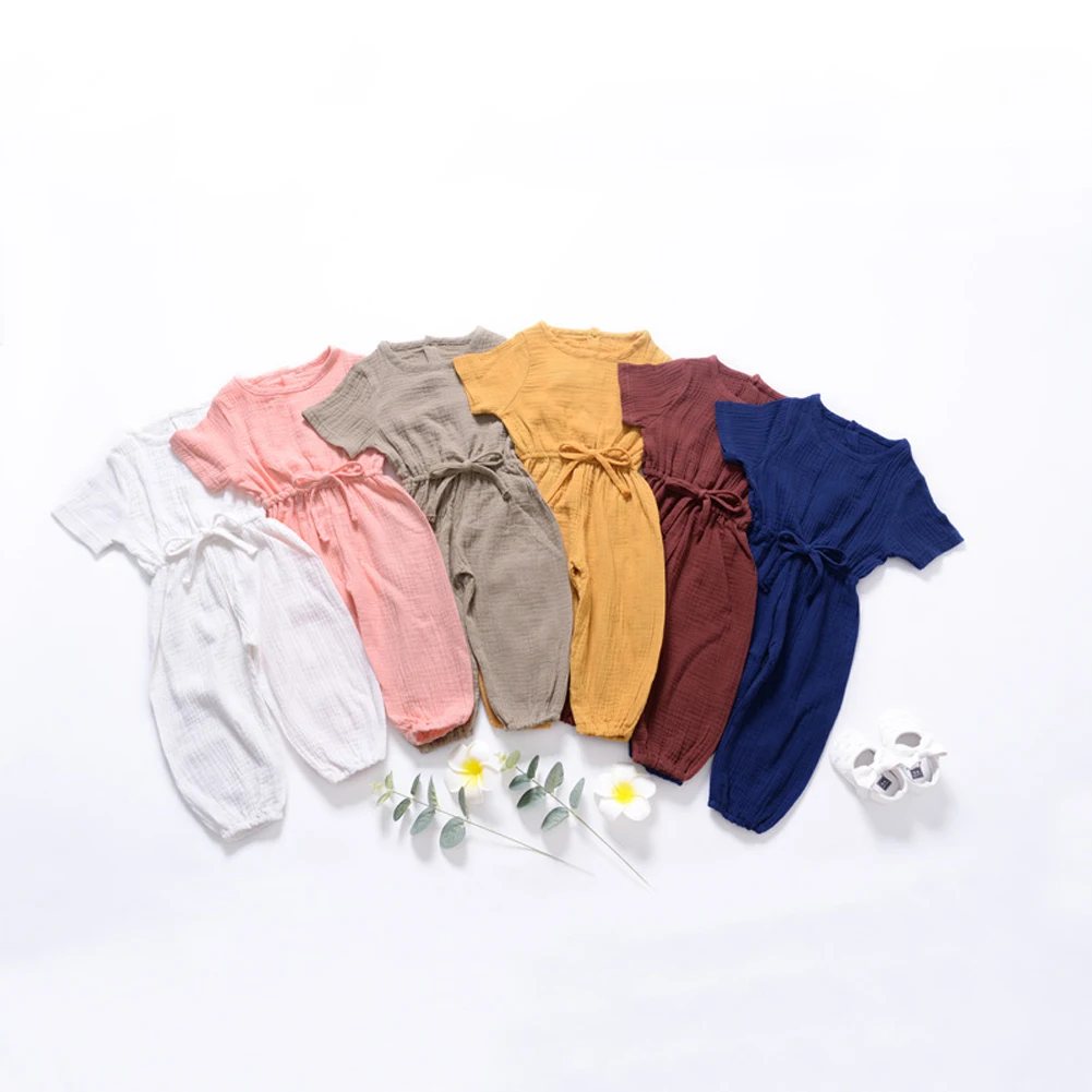 2019 Newest Hot Cute Basic Rompers Newborn Baby Girls Solid Soft Cotton Romper Playsuit Jumpsuit Outfits Sunsuit Costume
2019 Newest Hot Cute Basic Rompers Newborn Baby Girls Solid Soft Cotton Romper Playsuit Jumpsuit Outfits Sunsuit Costume