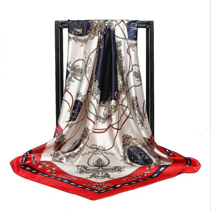 ladies Silk Scarf Women vintage Tassel Print Square Scarves New Luxury Brand 90 X 90cm Large Bandana Wraps Hijab
ladies Silk Scarf Women vintage Tassel Print Square Scarves New Luxury Brand 90 X 90cm Large Bandana Wraps Hijab