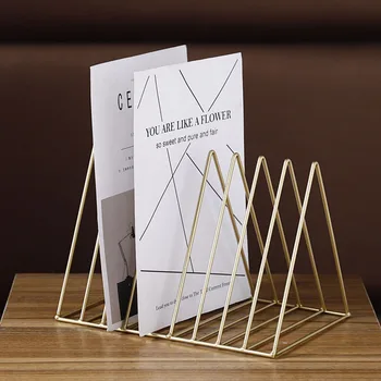 26*17.8*18.5 cm Simple Design Iron Bookshelf iron Geometry Newspapers and Magazines Storage Rack Home Decor Shelf
26*17.8*18.5 cm Simple Design Iron Bookshelf iron Geometry Newspapers and Magazines Storage Rack Home Decor Shelf