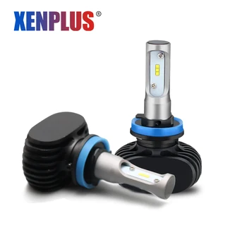 

Xenplus h11 h8 h9 Car Led headlight 9005 HB3 9006 HB4 H13 H4 H7 H1 CSP Chips 8000lm 6500k 50W Conversion Kit All In One fog lamp