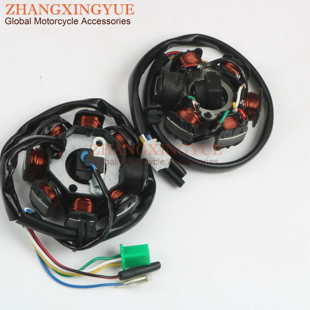 Scooter Ignition Stator 6-8 coils for Kreidler RMC D RMC F 125cc GY6 125/150 152QMI 157QMJ 4-stroke
Scooter Ignition Stator 6-8 coils for Kreidler RMC D RMC F 125cc GY6 125/150 152QMI 157QMJ 4-stroke