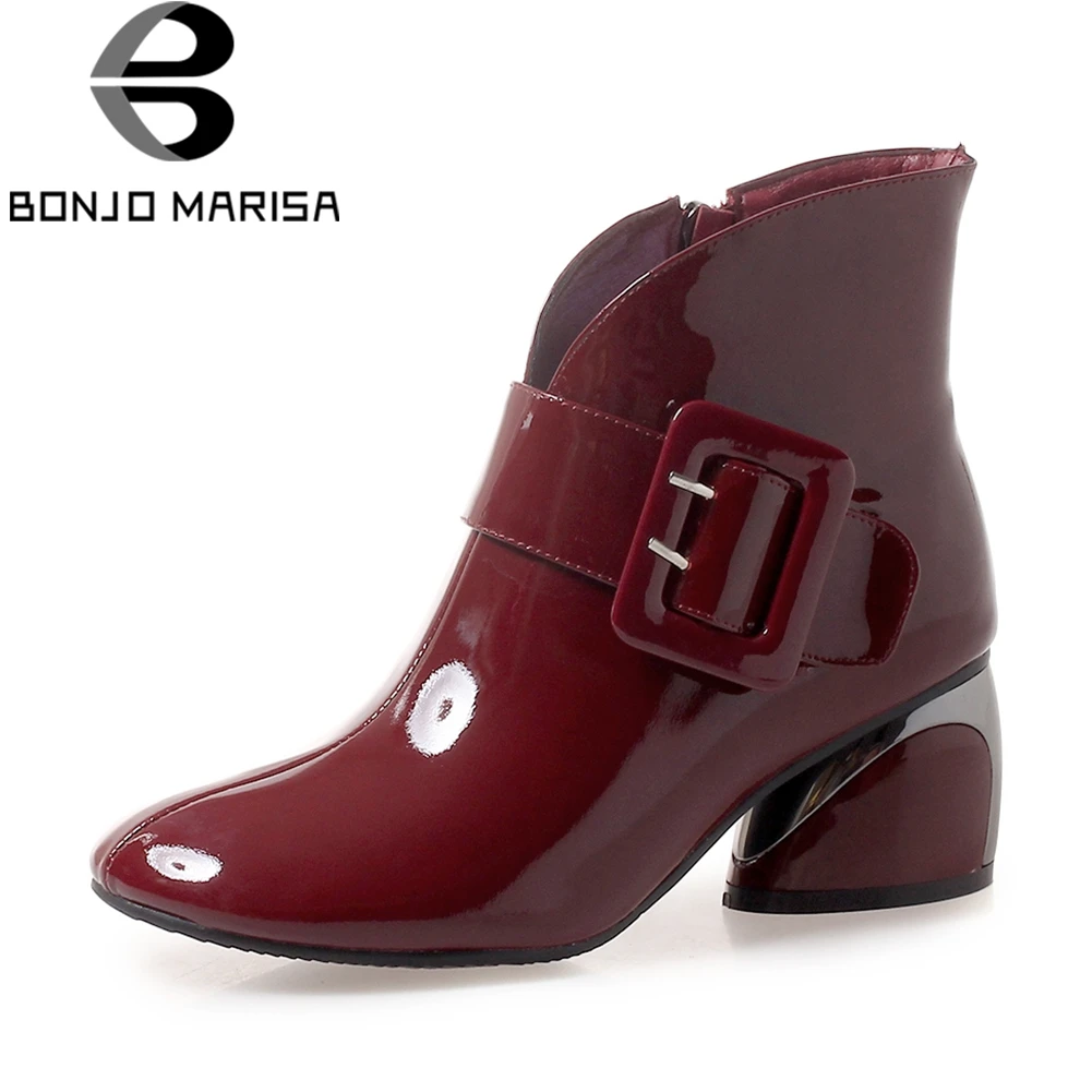 BONJOMARISA 2019 Autumn Winter Fur Western Boots Women Genuine Leather Buckle High Fancy Heels Shoes Woman Large Size 33-43
BONJOMARISA 2019 Autumn Winter Fur Western Boots Women Genuine Leather Buckle High Fancy Heels Shoes Woman Large Size 33-43