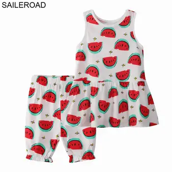 SAILEROAD 7Years Watermelon Print Clothes for Girls Clothing Sets Summer Suits 2019 Clothes for Girls 2 Years Tracksuit Sets
SAILEROAD 7Years Watermelon Print Clothes for Girls Clothing Sets Summer Suits 2019 Clothes for Girls 2 Years Tracksuit Sets