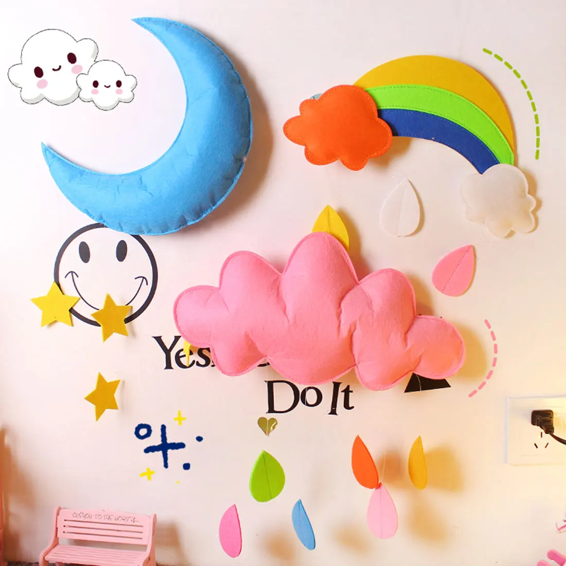 Raining Clouds Water Drop Decor Camping Tent Toy For Children Baby Kids Room Decoration Handmade Boys Girls Bed Hanging Ornament
Raining Clouds Water Drop Decor Camping Tent Toy For Children Baby Kids Room Decoration Handmade Boys Girls Bed Hanging Ornament