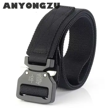 Zinc Alloy Belt Buckle Pure Colour Camouflage Ceintures New Edition Can Through Trouser Belt Waistband Nylon Tactical Belts
Zinc Alloy Belt Buckle Pure Colour Camouflage Ceintures New Edition Can Through Trouser Belt Waistband Nylon Tactical Belts