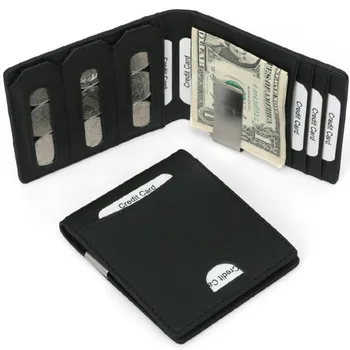 2018 RFID Blocking Men Money Wallets Real Genuine Leather Clips Super Thin Cash Holder Pocket Men's Wallet Card Coin Purse
2018 RFID Blocking Men Money Wallets Real Genuine Leather Clips Super Thin Cash Holder Pocket Men's Wallet Card Coin Purse