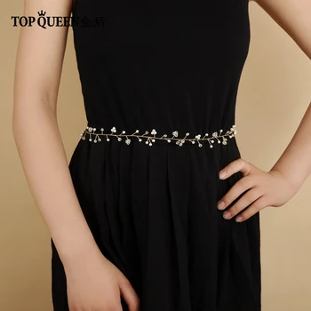 TOPQUEEN SH97 Bridal Belts with Pearls Wedding Sash Belt for The Bride Wedding Accessories Thin Belts for Abiye Night Dress
TOPQUEEN SH97 Bridal Belts with Pearls Wedding Sash Belt for The Bride Wedding Accessories Thin Belts for Abiye Night Dress