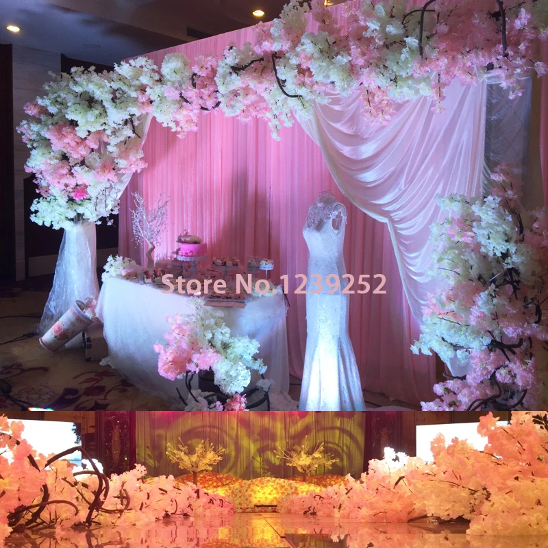 Yoshiko 10Pcs 50cm Artificial Peach Flower Bouquet DIY fake Flowers Wedding Home Table Decoration Banquet Craft Flowers Bouquet
Yoshiko 10Pcs 50cm Artificial Peach Flower Bouquet DIY fake Flowers Wedding Home Table Decoration Banquet Craft Flowers Bouquet