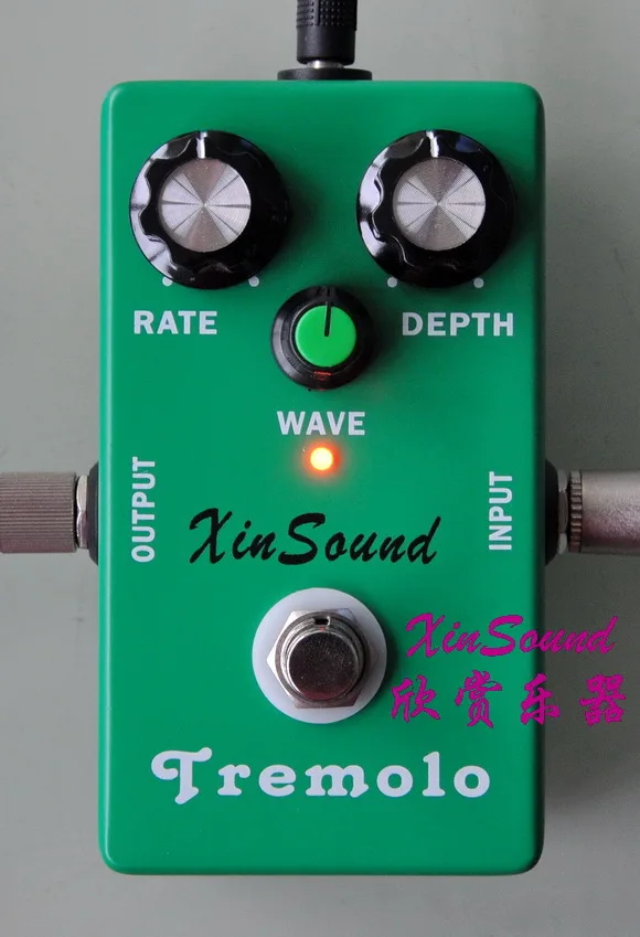 Vintage Analog Tremolo Guitar Effects Pedal TR-70 XinSound and WAVE ADJUST QUALITY BUILD TRUE BYPASS NEW/NICE
Vintage Analog Tremolo Guitar Effects Pedal TR-70 XinSound and WAVE ADJUST QUALITY BUILD TRUE BYPASS NEW/NICE