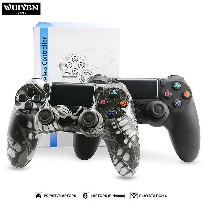 WUIYBN Gamepad PS4 Controller Wireless/USB Wired Joystick For SONY Playstation 4 Dualshock 4 Game Machine Console
WUIYBN Gamepad PS4 Controller Wireless/USB Wired Joystick For SONY Playstation 4 Dualshock 4 Game Machine Console
