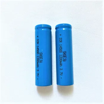 2PCS ICR14500 1200mAh 3.7v rechargeable li ion Batteries led flashlight Flat
2PCS ICR14500 1200mAh 3.7v rechargeable li ion Batteries led flashlight Flat