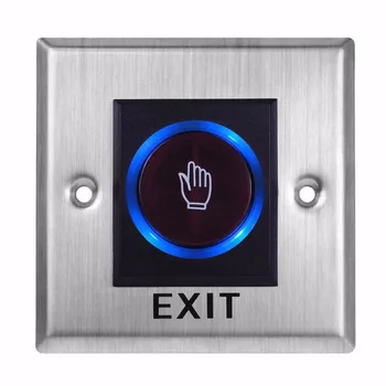 LESHP No Touch Sensor Exit Switch Induction Type Inductive Exit Release Button Switch Access Control DC12V With LED Indicator
LESHP No Touch Sensor Exit Switch Induction Type Inductive Exit Release Button Switch Access Control DC12V With LED Indicator
