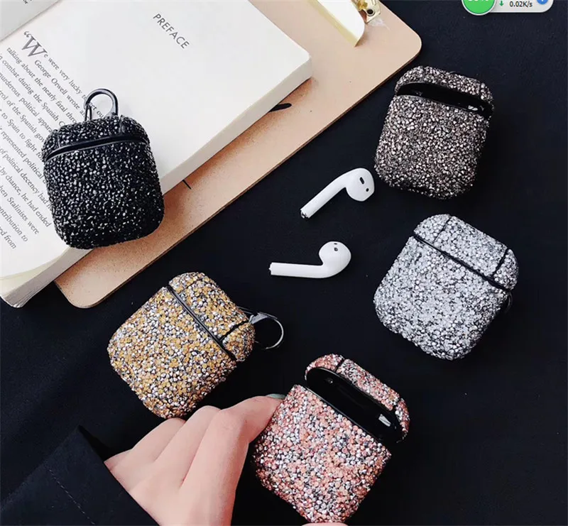 Glitter sequins bling hard protection Wireless Earphone Charging case for AirPods 1 2 Bluetooth Headset cover free shipping
Glitter sequins bling hard protection Wireless Earphone Charging case for AirPods 1 2 Bluetooth Headset cover free shipping