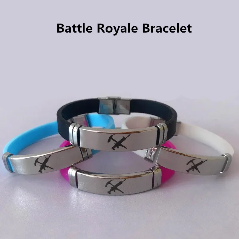 Battle Royale Glow In The Dark Bracelet Hand Made Wristband Hot Shooting Game Wrist Ring Cartoon Game Figure Toys for Kids
Battle Royale Glow In The Dark Bracelet Hand Made Wristband Hot Shooting Game Wrist Ring Cartoon Game Figure Toys for Kids
