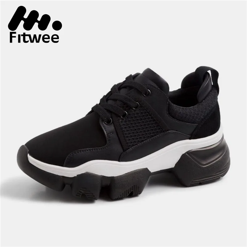 FitWee Wedges Sneakers Real Leather Running Shoes Women Outdoor Brand High Quality Breathable Mesh Footwear Ladies Size 35-42
FitWee Wedges Sneakers Real Leather Running Shoes Women Outdoor Brand High Quality Breathable Mesh Footwear Ladies Size 35-42