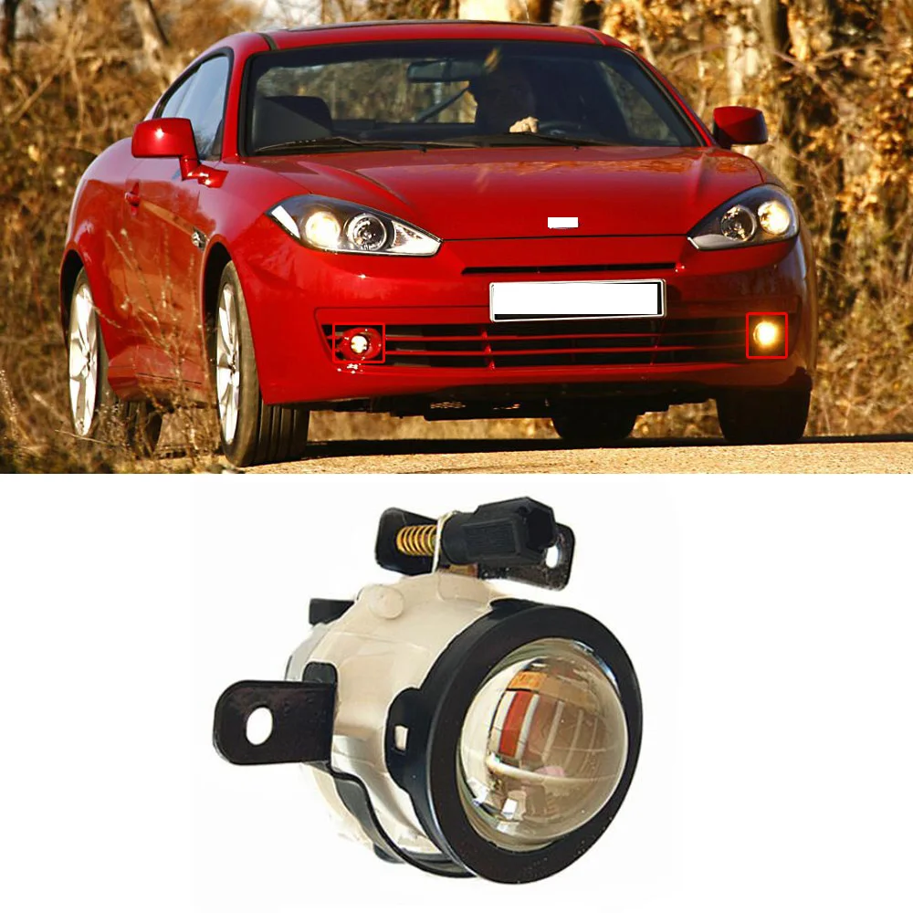 CAPQX For Hyundai Coupe 2005 2006 Front Bumper Fog Light Foglamp Assembly Front Driving Light DRL Daytime Running light Day lamp
CAPQX For Hyundai Coupe 2005 2006 Front Bumper Fog Light Foglamp Assembly Front Driving Light DRL Daytime Running light Day lamp