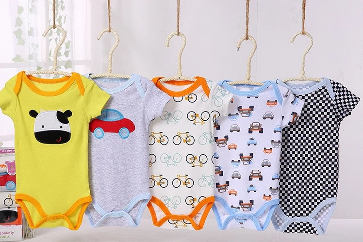 

2019 New Item Baby Girl And Boy Rompers Many Designs Send in Random Colors