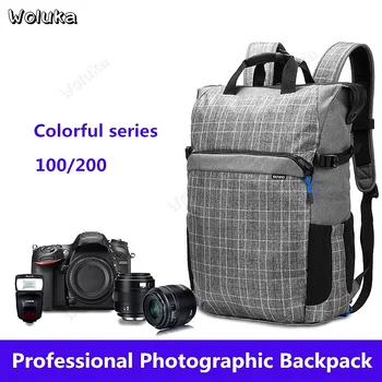 Colorful 100/200 double Shoulder Bag series Photography backpack professional SLR camera bag lens bag travel backpack CD50 T11
Colorful 100/200 double Shoulder Bag series Photography backpack professional SLR camera bag lens bag travel backpack CD50 T11