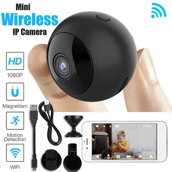 Mini Wireless IP Camera HD 1080P Home Security Wifi IP Camera DVR IR Night Vision Camcorder Mobile App Remote Control 3C25
Mini Wireless IP Camera HD 1080P Home Security Wifi IP Camera DVR IR Night Vision Camcorder Mobile App Remote Control 3C25
