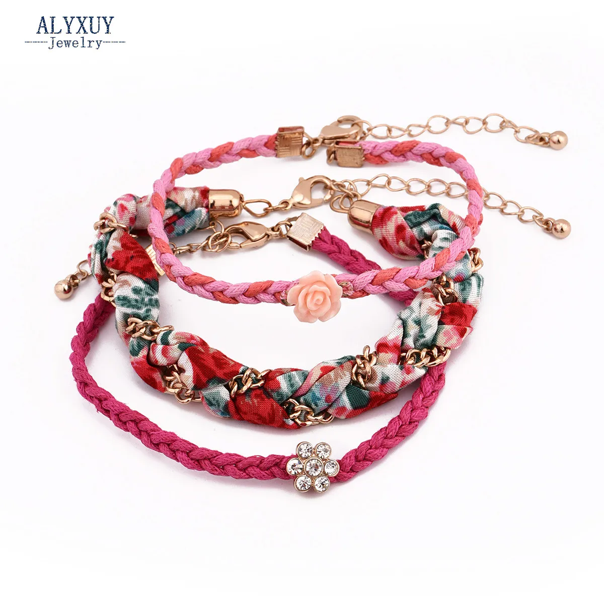 Bohemia style Fashion layer flower charm bracelet set New trendy jewelry gift for women girl B0002
Bohemia style Fashion layer flower charm bracelet set New trendy jewelry gift for women girl B0002