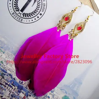 200sets /lot Feather Vintage Colorful Individual Drop Earrings New Brincos Pequenos Star Favorite Distinctive Lady Earrings
200sets /lot Feather Vintage Colorful Individual Drop Earrings New Brincos Pequenos Star Favorite Distinctive Lady Earrings
