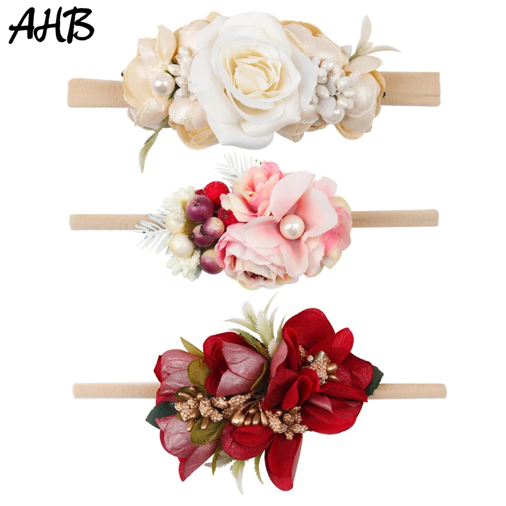AHB Vintage Fake Flowers Nylon Headband for Baby Girls Photography Props Floral Elastic Head Band Wrap Kids Hair Accessories
AHB Vintage Fake Flowers Nylon Headband for Baby Girls Photography Props Floral Elastic Head Band Wrap Kids Hair Accessories