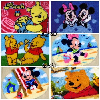 diy tapijt handmade cushion mat latch hook rug kits rug cartoon pattern printed vloerklee foamiran for needleworksets 3d carpet
diy tapijt handmade cushion mat latch hook rug kits rug cartoon pattern printed vloerklee foamiran for needleworksets 3d carpet
