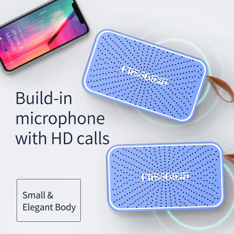 New Style Fineblue MK-12 Portable Mini Bluetooth Speaker Wireless Stereo Bluetooth Speaker With Microphone
New Style Fineblue MK-12 Portable Mini Bluetooth Speaker Wireless Stereo Bluetooth Speaker With Microphone