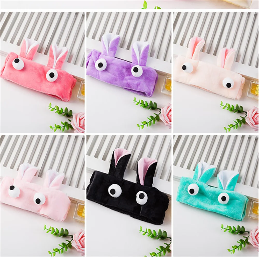 2019 New arrival kawaii Women Girl Big Eyes Rabbit Ear Elastic Soft Hair Band Bath Spa Makeup Headbands hair accessories
2019 New arrival kawaii Women Girl Big Eyes Rabbit Ear Elastic Soft Hair Band Bath Spa Makeup Headbands hair accessories