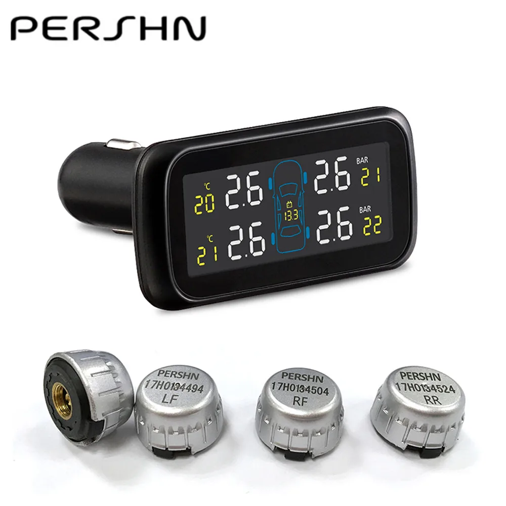 Pershn U903 TPMS Tire Pressure Monitoring System with Four External Sensors
Pershn U903 TPMS Tire Pressure Monitoring System with Four External Sensors