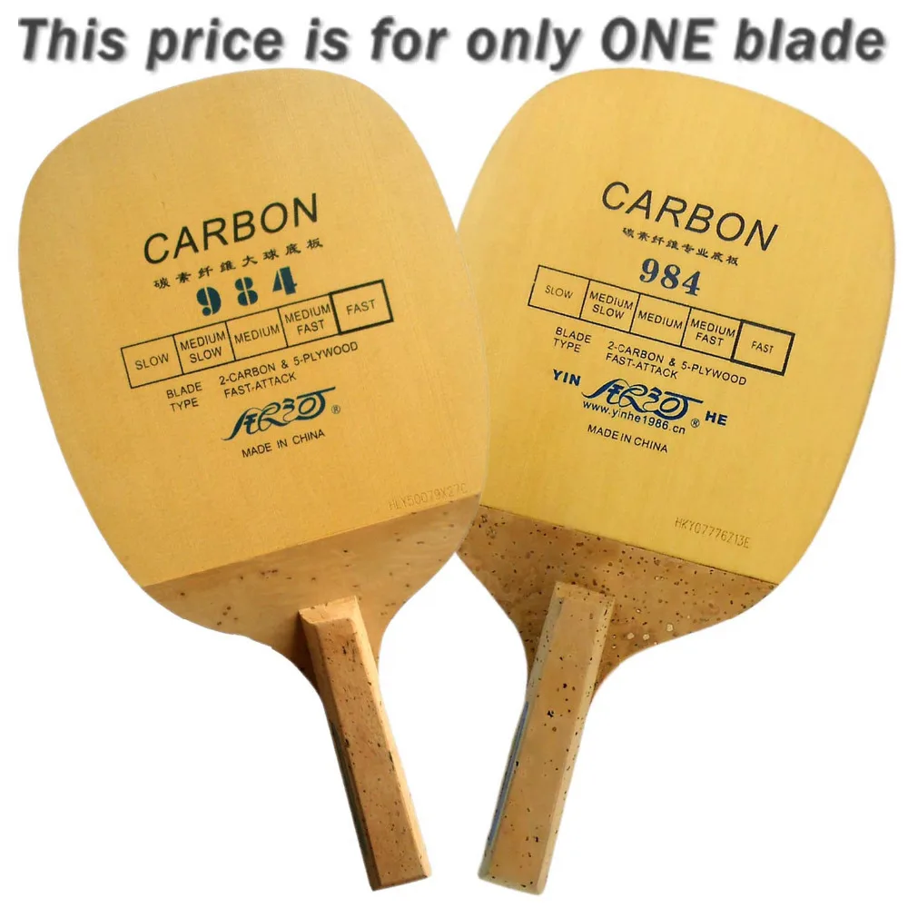 Galaxy Milky Way Yinhe 984 Carbon Fast-Attack Table Tennis Blade Japanese penhold for PingPong Racket
Galaxy Milky Way Yinhe 984 Carbon Fast-Attack Table Tennis Blade Japanese penhold for PingPong Racket