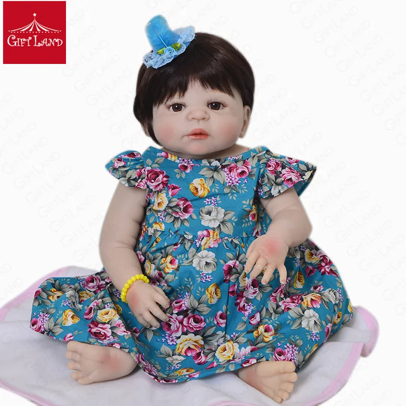 Reborn Baby Doll Bebe Reborn Full Silicone Victoria Bonecas Handmade Bathe Toy Bed Time Playmate Newborn Princess Birthday Gifts
Reborn Baby Doll Bebe Reborn Full Silicone Victoria Bonecas Handmade Bathe Toy Bed Time Playmate Newborn Princess Birthday Gifts
