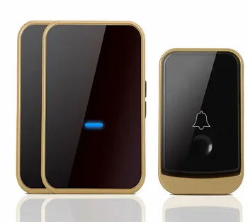 Home Security Wireless Doorbell Waterproof AC 100-240V 300M Range Door Bell 1 x Transmitter + 2 x Receiver 4D05
Home Security Wireless Doorbell Waterproof AC 100-240V 300M Range Door Bell 1 x Transmitter + 2 x Receiver 4D05